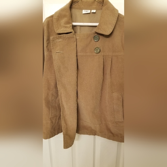Cato's Fashion Women's Corduroy Jacket with Buttons - Picture 6 of 12